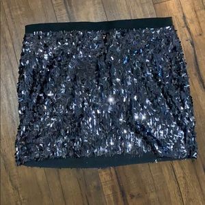 Sequin Mini Skirt